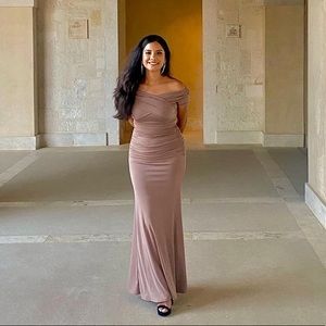 Formal Dress (Tan/Nude)